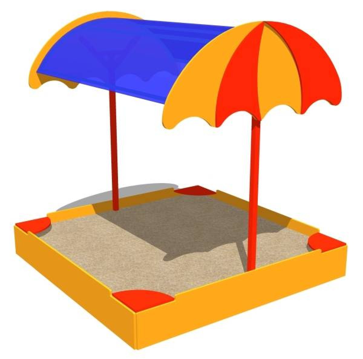 Песочница с зонтиком
